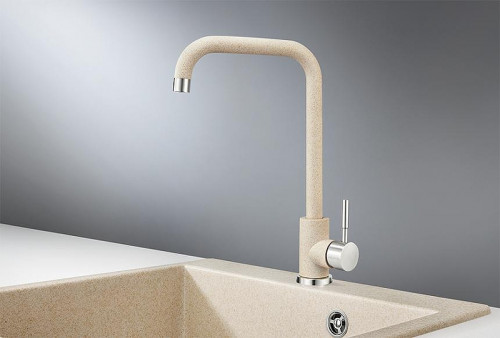Смеситель для кухни Granula Standart ST-4033 цвет Бежевый