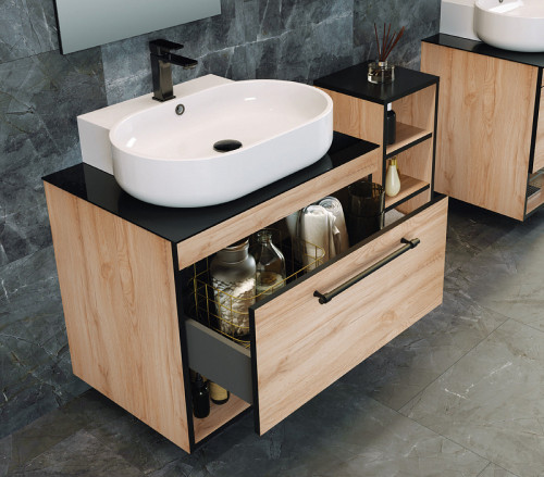 Тумба под раковину Orka Knidos 70 3000998 подвесная Legnano МДФ / ЛДСП