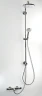Душевая система Hansgrohe Croma Showerpipe Reno 27224000 без смесителя Хром
