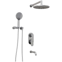 Душевая система WasserKRAFT Dinkel A175819 Хром латунь встраиваемый