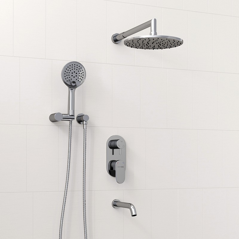 Душевая система WasserKRAFT Dinkel A175819 Хром латунь встраиваемый