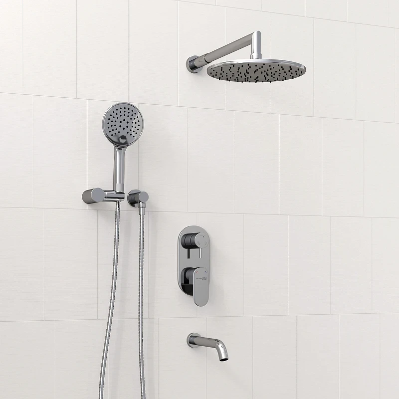 Душевая система WasserKRAFT Dinkel A175819 Хром латунь встраиваемый