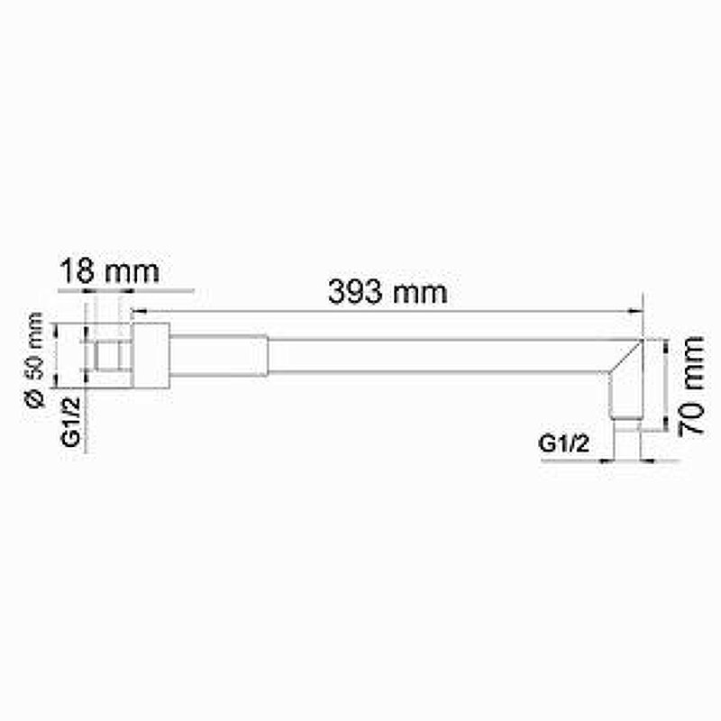 Душевая система WasserKRAFT Dinkel A175819 Хром латунь встраиваемый