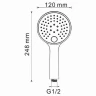 Душевая система WasserKRAFT Dinkel A175819 Хром латунь встраиваемый