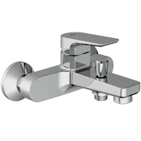 Смеситель для ванны Cersanit Nature 63064 Хром латунь на стену