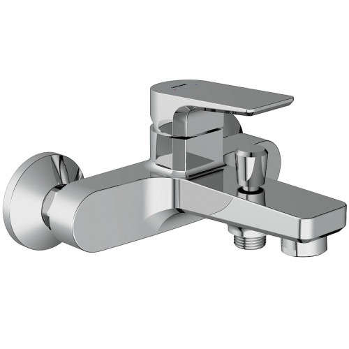 Смеситель для ванны Cersanit Nature 63064 Хром латунь на стену