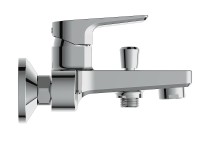 Смеситель для ванны Cersanit Nature 63064 Хром латунь на стену