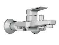 Смеситель для ванны Cersanit Nature 63064 Хром латунь на стену
