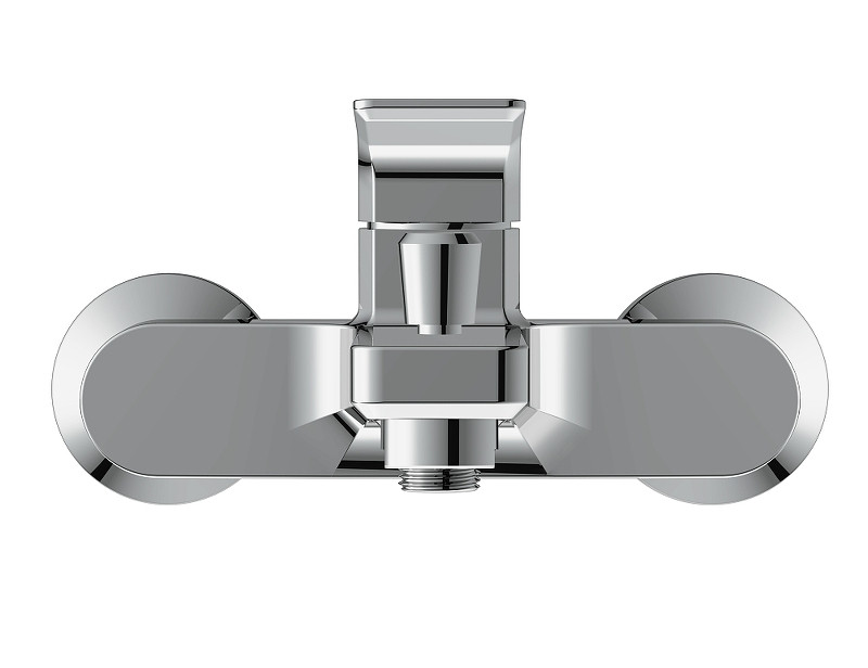 Смеситель для ванны Cersanit Nature 63064 Хром латунь на стену