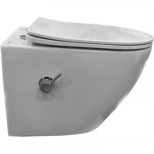 Унитаз биде Laguraty YL038S подвесной с сиденьем Микролифт фаянс подвесной