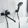 Смеситель для ванны Raffine F2296H универсальный цвет Черный