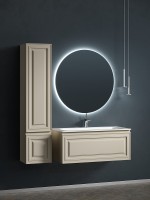 Тумба под раковину Sancos Very 100 VR100CE подвесная Beige Soft МДФ / ЛДСП