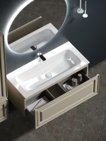 Тумба под раковину Sancos Very 100 VR100CE подвесная Beige Soft МДФ / ЛДСП