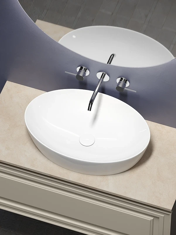 Тумба под раковину Sancos Very 100 VR100CE подвесная Beige Soft МДФ / ЛДСП