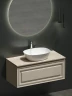 Тумба под раковину Sancos Very 100 VR100CE подвесная Beige Soft МДФ / ЛДСП