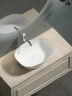 Тумба под раковину Sancos Very 100 VR100CE подвесная Beige Soft МДФ / ЛДСП