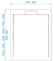 Душевой поддон из искусственного камня RGW STL MB 90x90 52211099-15 Белый мрамор