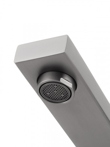 Смеситель для раковины Wonzon & Woghand WW-105-BGG цвет Темный графит