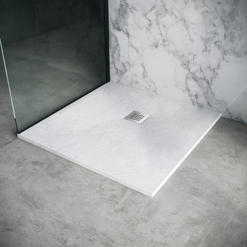 Душевой поддон из искусственного камня Grossman Strong 100x100 GR-S1100100Q Белый