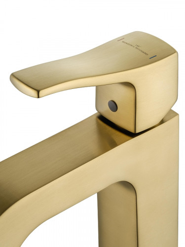 Смеситель для раковины Wonzon &amp; Woghand Flex WW-88018072-BG цвет Брашированное золото