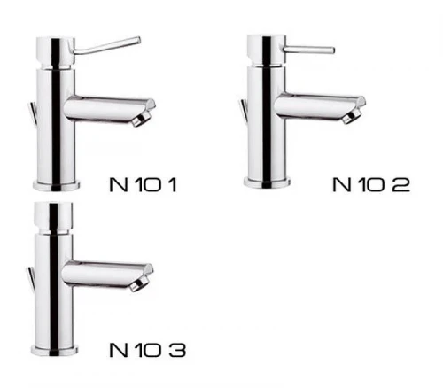 Смеситель на борт ванны Remer Minimal N072NO цвет Черный матовый