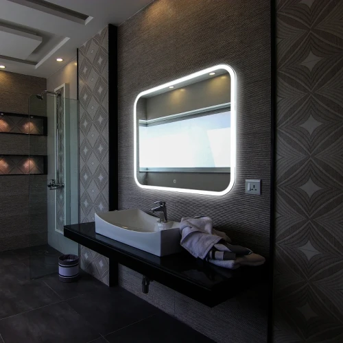 Зеркало Silver Mirrors Стив 92 ФР-00000843 с подсветкой с сенсорным выключателем и диммером стекло