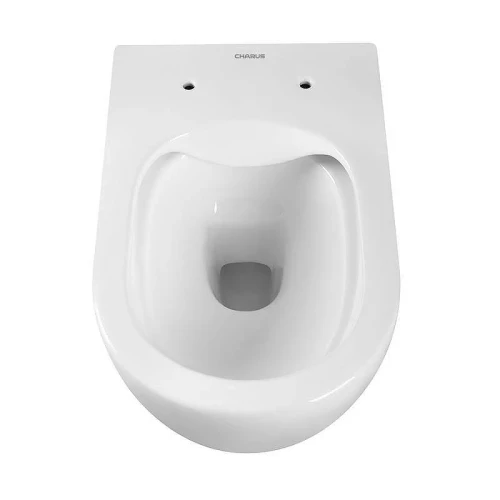 Унитаз Charus Torre Bianca EWC700-125W Skandenborg Rimless подвесной цвет Белый с сиденьем Микролифт
