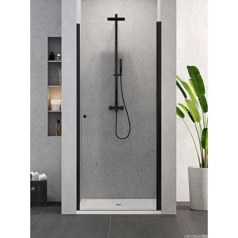 Душевая дверь New Trendy SUPERIA Black x80 D-0332A