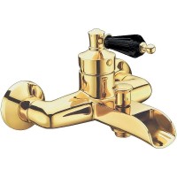 Смеситель для ванны Boheme Vogue 213-BSW Золото латунь на стену