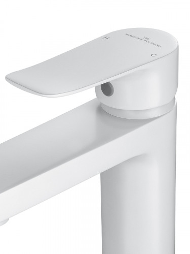 Смеситель для раковины Wonzon &amp; Woghand WW-A40222-MW цвет Белый матовый