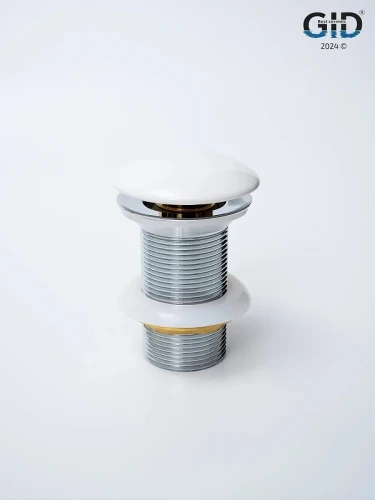 Донный клапан Gid Minucia Wh100 71101K Click-clack цвет Белый