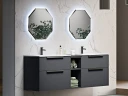 Зеркало Cezares 80 45079 с подсветкой многоугольное стекло