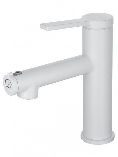 Смеситель для раковины Wonzon &amp; Woghand WW-H1017-MW цвет Белый матовый