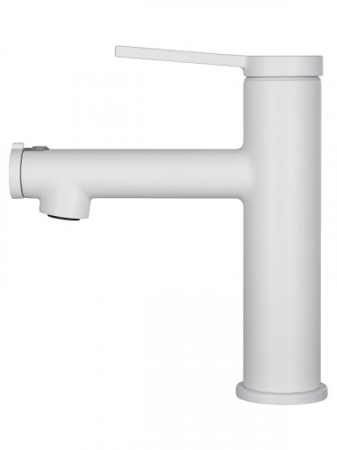 Смеситель для раковины Wonzon &amp; Woghand WW-H1017-MW цвет Белый матовый