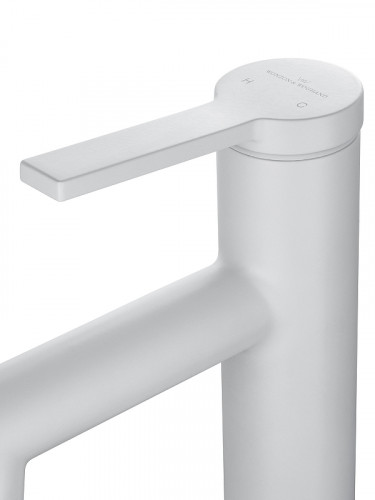 Смеситель для раковины Wonzon &amp; Woghand WW-H1017-MW цвет Белый матовый