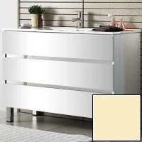 Тумба с раковиной SanVit Кубэ-3 120 kkube3120 в цвете Ral Желтый глянец МДФ / ЛДСП