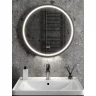 Зеркало Maretti Elena 60 EA1460R03EL с подсветкой цвет Черный с сенсорным выключателем с подогревом и диммером