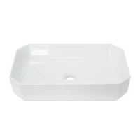 Раковина накладная Sanita Luxe Line 55 WB.CT/Line/55-N/WHT.G/S1 цвет Белый