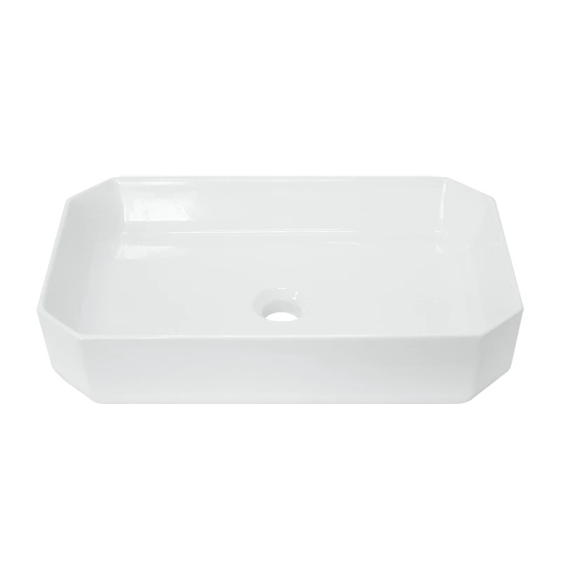 Раковина накладная Sanita Luxe Line 55 WB.CT/Line/55-N/WHT.G/S1 цвет Белый