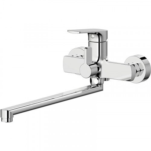 Смеситель для ванны Splenka S30.22 универсальный Хром латунь на стену