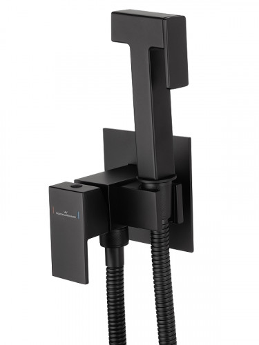 Гигиенический душ со смесителем Wonzon &amp; Woghand WW-88829903-MB цвет Черный матовый