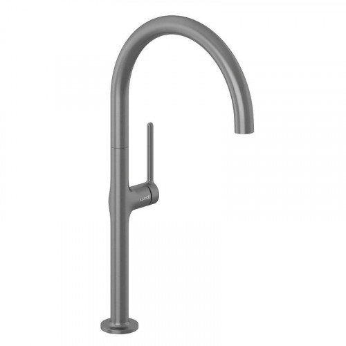 Смеситель для кухни Kludi Reef 50803N275 цвет Оружейная сталь