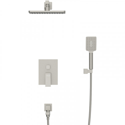 Душевая система Cezares Slider SLIDER-VDSET-IN Сатин нержавеющая сталь встраиваемый