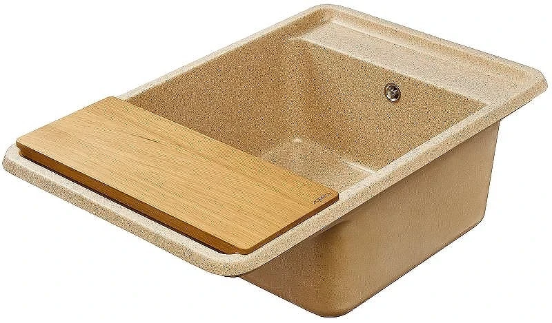 Кухонная мойка Aquaton Беллис 78 1A725032BS220 Песочная
