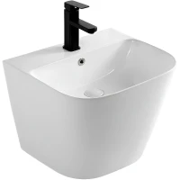 Раковина SantiLine 51 SL-4023 Белая фаянс подвесная