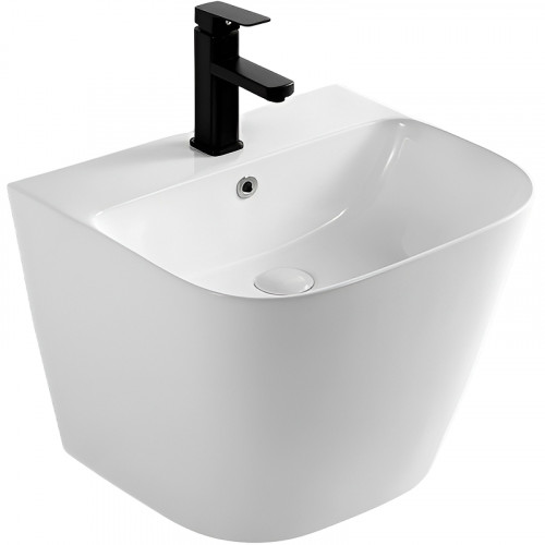 Раковина SantiLine 51 SL-4023 Белая фаянс подвесная