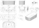 Акриловая ванна Vincea 170х80 VBT-706-1700 цвет Белый