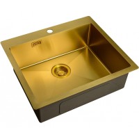 Кухонная мойка ZorG Light Bronze ZL R 590510 BRONZE Бронза нержавеющая сталь встраиваемый