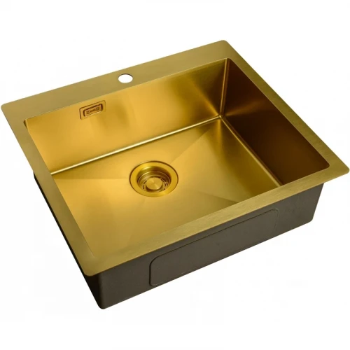 Кухонная мойка ZorG Light Bronze ZL R 590510 BRONZE Бронза нержавеющая сталь встраиваемый