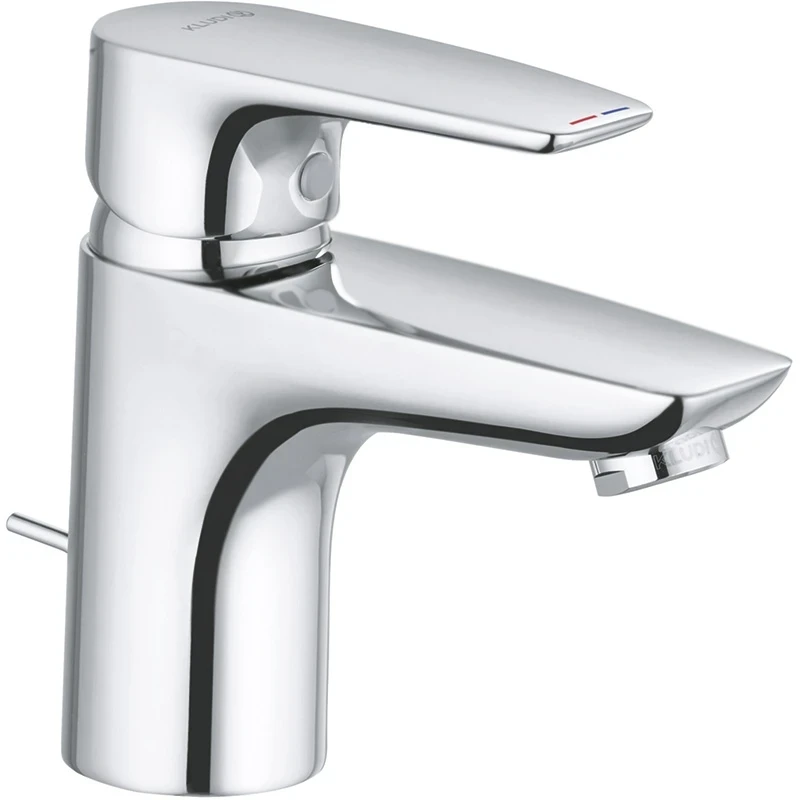 Смеситель для раковины Kludi Pure Solid 343820575 Хром латунь